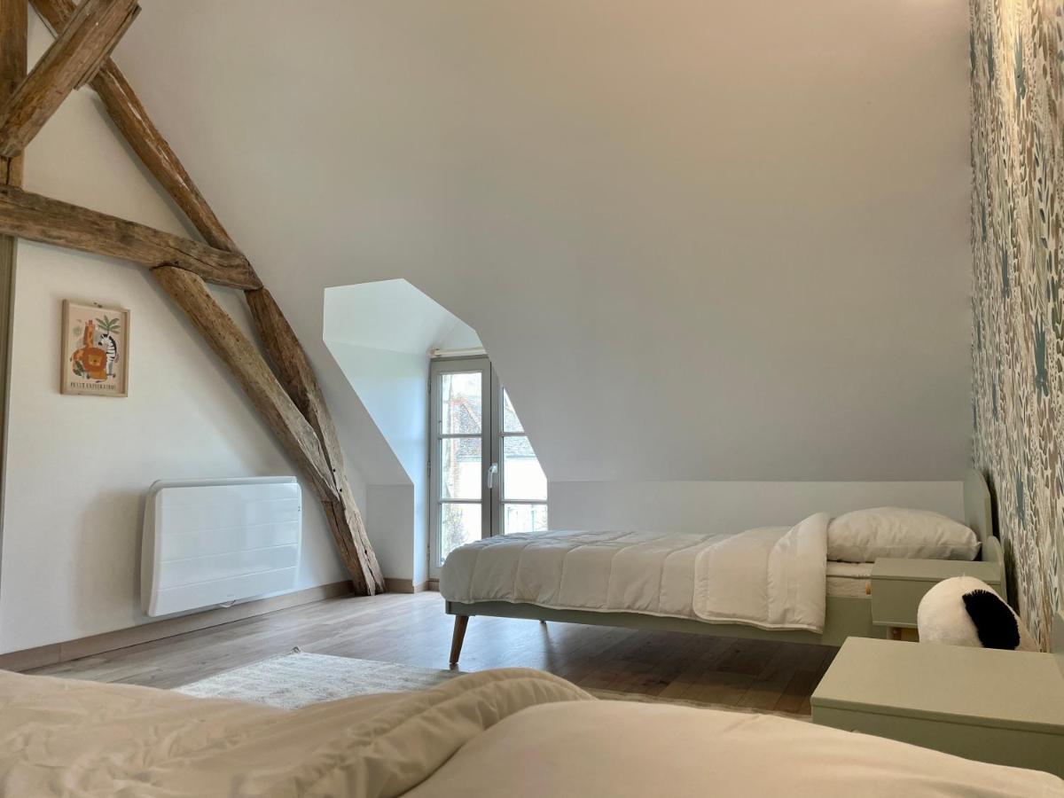 Le Gite Du Four A Pain Noyers sur Cher Bagian luar foto